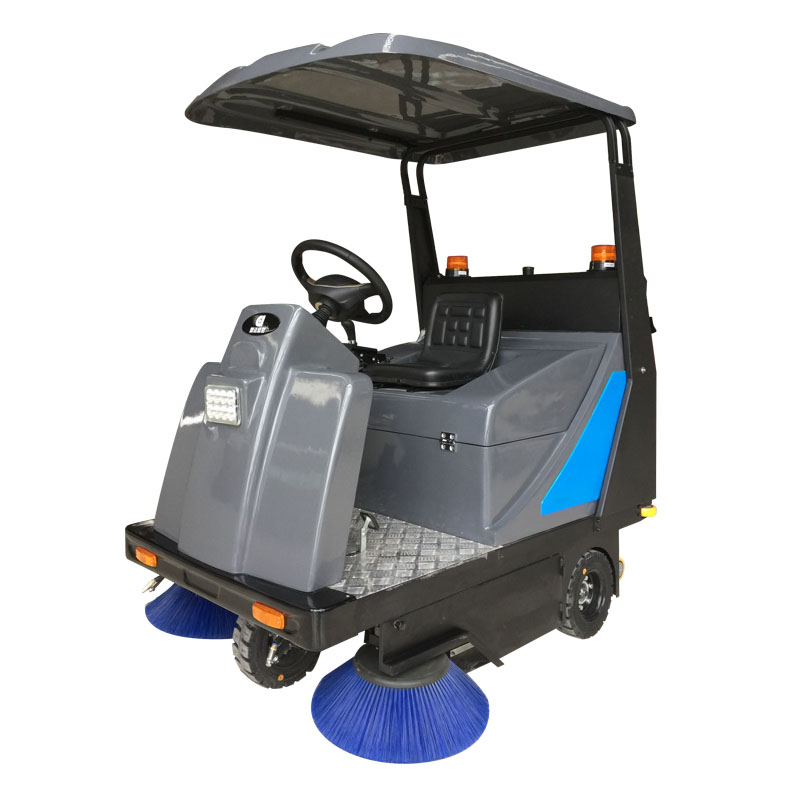  鼎潔盛世DJ1400A電動(dòng)掃地車使用效果視頻