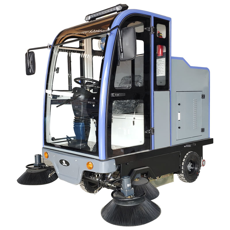 鼎潔盛世DJ2210電動(dòng)掃地車使用效果視頻