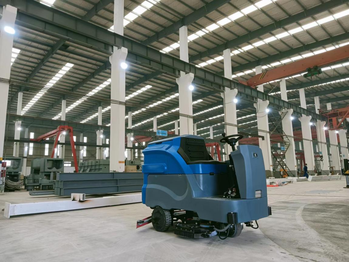 青島達能工廠購買鼎潔DJ1050Y洗地機