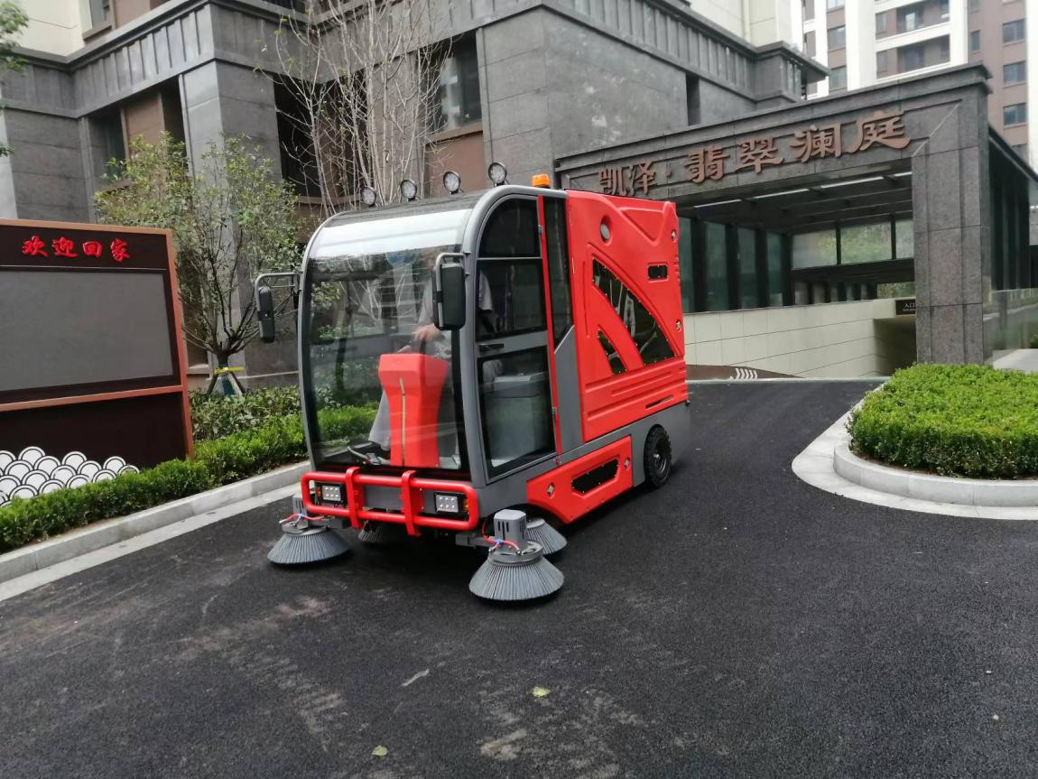 小區(qū)物業(yè)購買鼎潔洗地機、掃地機