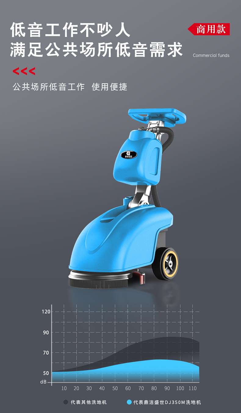 鼎潔盛世手推折疊洗地機(jī) DJ3503