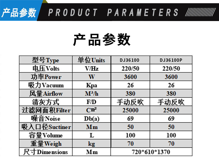 鼎潔盛世工業(yè)吸塵器DJBT361050