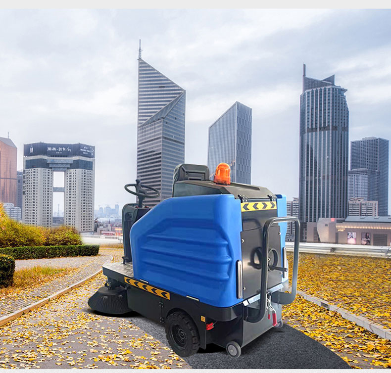 鼎潔盛世駕駛式電動掃地車DJ1300F34